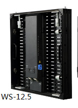 WS - 12.5 video Curtain LED Display Full Color , 18 -35% transparency