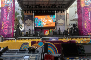 Front Service Indoor 500X500mm Aluminum Die-casting Beyond Expectation Rental & Stage LED Display