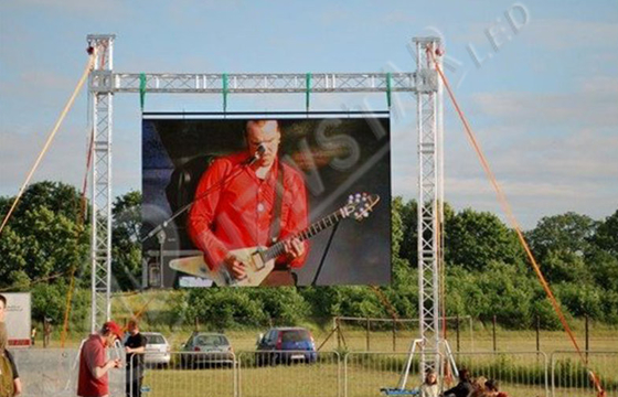 P5.95 Rental outdoor video wall Led Display High definition Energy saving