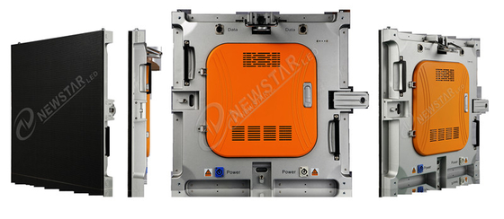 SMD2020 MBI5124 4.8mm  LED Outdoor Video Screen Rental 576x576mm Cabinet