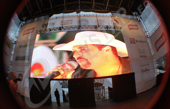 P16 Rental Stage LED Screens LED Display Curtain , Outdoor Lightweight